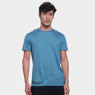 Camiseta Lacoste Básica Jersey Masculina