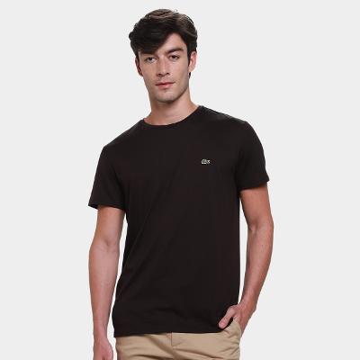 Camiseta Lacoste Básica Jersey Masculina
