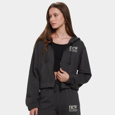 Jaqueta New Balance Reimagined Full Zip Feminina