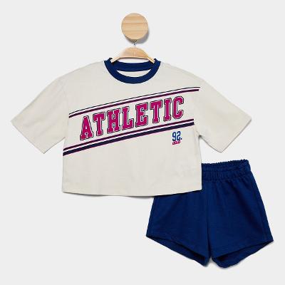 Conjunto Infantil Hering Casual Menina
