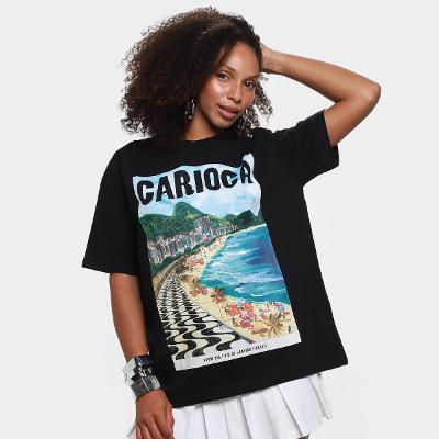 Camiseta Farm Casual Feminina