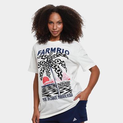 Camiseta Farm Casual Feminina
