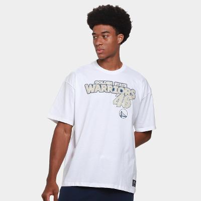 Camiseta NBA Golden State Warriors Mitchell & Ness Masculina