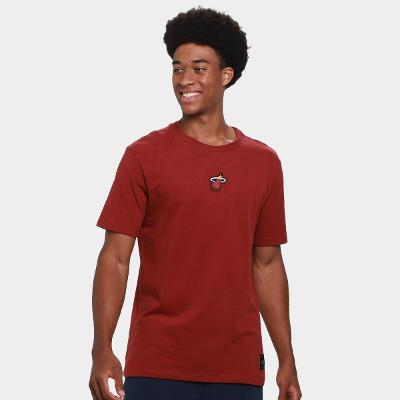 Camiseta NBA Miami Heat Mitchell & Ness Masculina