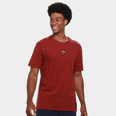 Camiseta NBA Miami Heat Mitchell & Ness Masculina