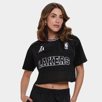 Cropped NBA Los Angeles Lakers Feminino