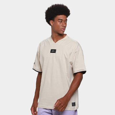 Camiseta NBA Los Angeles Lakers Mitchell & Ness Satin Masculina