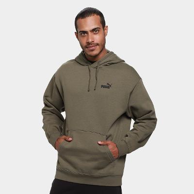 Moletom Puma Ess Relaxed Small No. 1 Hoodie Fl Masculino