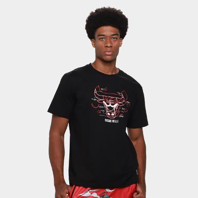 Camiseta NBA Chicago Bulls Mitchell & Ness Manual Bulls  Masculina