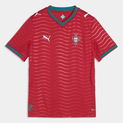 Camisa Seleção Infantil Portugal Home 2026 s/n Torcedor Puma