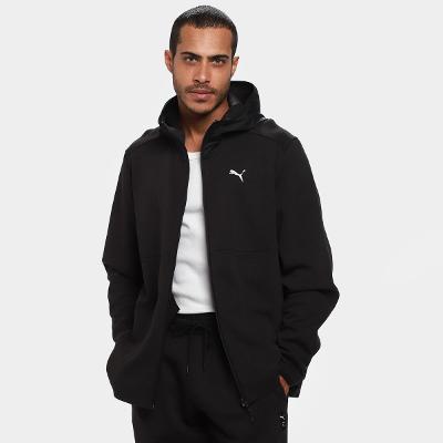 Moletom Puma Pumatech Full-Zip Hoodie Dk Masculino