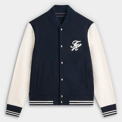 Moletom Tommy Hilfiger Script Colorblock Masculino