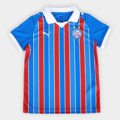 Camisa Infantil Bahia II 26/27 s/n Torcedor Puma