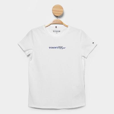 Camiseta Infantil Tommy Hilfiger Script Menino