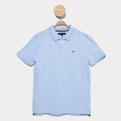 Camisa Polo Infantil Tommy Hilfiger Flag Menino
