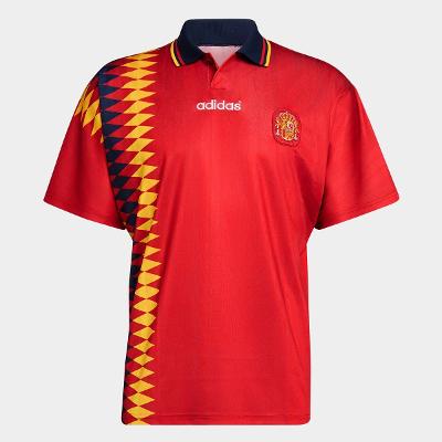 Camisa Seleção Espanha home 1994 s/nº Adidas Masculina