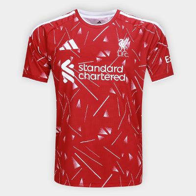 Camisa Liverpool Home 26/27 Torcedor Adidas Masculina
