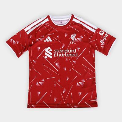 Camisa Infantil Liverpool Home 26/27 Torcedor Adidas