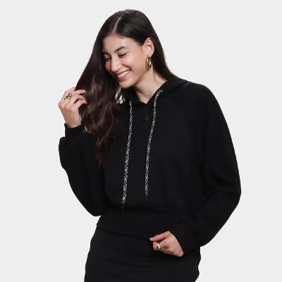 Moletom Fila Style Sport Com Capuz Feminino