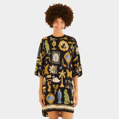 Vestido Farm Tshirt Bibelo