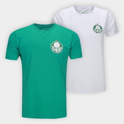 Kit Camiseta Palmeiras 1914 Casal que Torce Junto