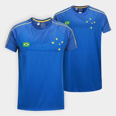 Kit Camiseta Cruzeiro Reluz Casal que Torce Junto