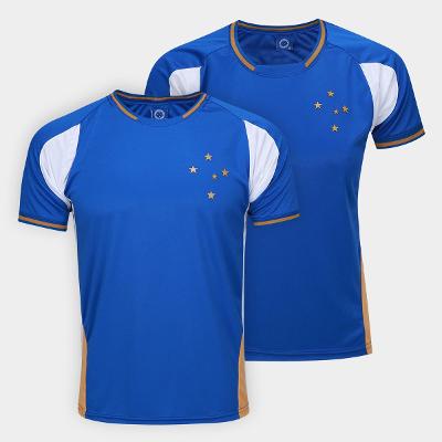 Kit Camiseta Cruzeiro Casal que Torce Junto