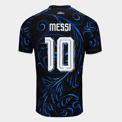 Camisa Seleção Argentina Away 2026 Nº10 Messi Torcedor Adidas Originals Masculina