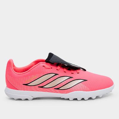 Chuteira Infantil Society Adidas Predator Club Língua Dobrável Copa Do Mundo