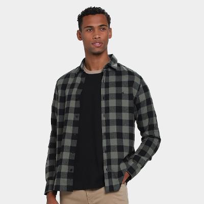 Camisa Manga Longa Calvin Klein Xadrez Masculina
