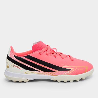 Chuteira Infantil Society Adidas F50 Hyperfast Club Copa Do Mundo