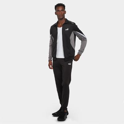 Conjunto Puma Ess Block Poly Suit Masculino