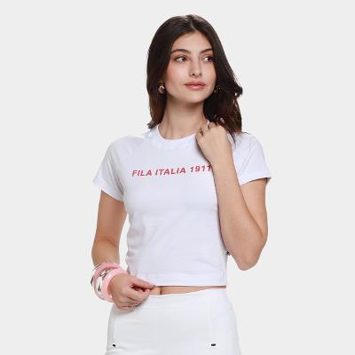 Camiseta Fila Italia 1911 Feminina