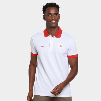 Camisa Polo Hugo Boss Inglaterra Masculina