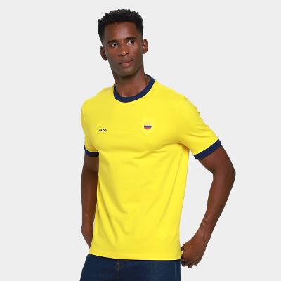 Camiseta Hugo Boss Colombia Masculina