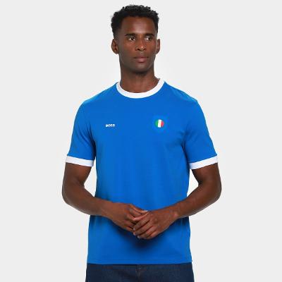 Camiseta Hugo Boss Itália Masculina