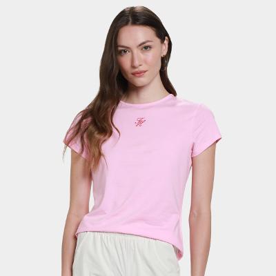 Camiseta Tommy Hilfiger Script Slim Feminina