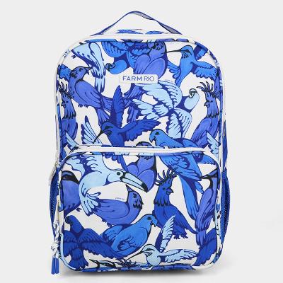 Mochila Farm Me Leva Passarejo Feminina