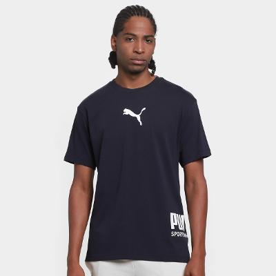 Camiseta Puma Sport Relaxed Graphic Masculina