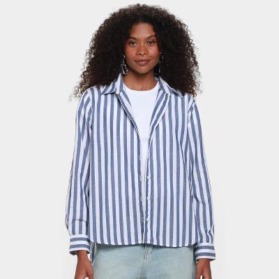 Camisa Manga Longa Calvin Klein Feminina