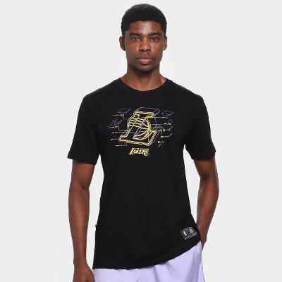 Camiseta NBA Los Angeles Lakers Mitchell & Ness Masculina