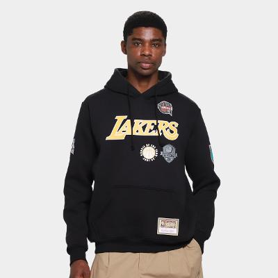 Moletom NBA Los Angeles Lakers Mitchell & Ness Masculino