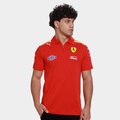 Camisa Polo Puma Ferrari Hypercar