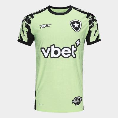 Camisa Botafogo IV 25/26 s/n Goleiro Reebok Masculina