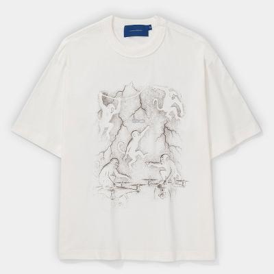 Camiseta Quadro Creations Monkeys Masculina