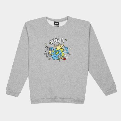 Moletom High Company Crewneck World Heather