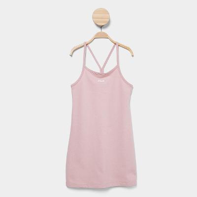 Vestido Infantil Fila Letter Light