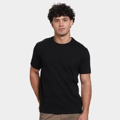 Camiseta Calvin Klein Malhão Frisos Masculina