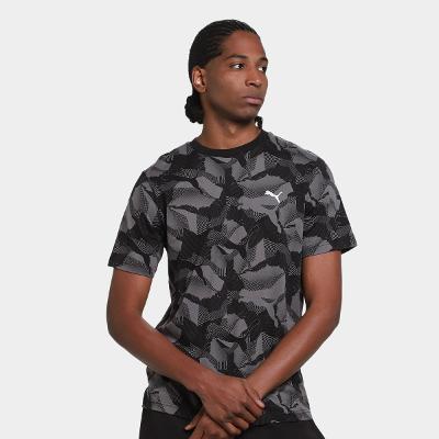 Camiseta Puma Ess Logo Lab Story 2 Aop Masculina