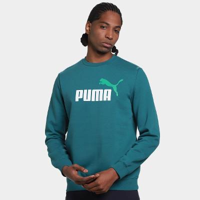 Moletom Puma Ess 2 Color No. 1 Crew Fl Masculino